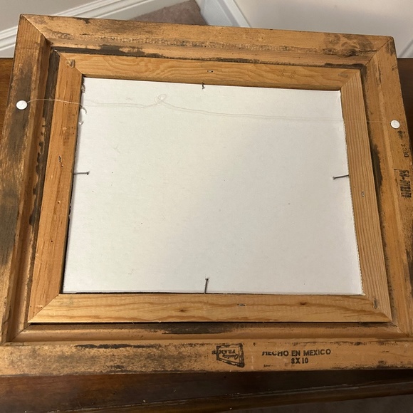 Cross stitched fruit basket with apples, grapes, oranges and leaves. - Picture 5 of 5